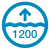 1200 water height feature icon