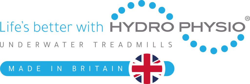 HydroPhysio and Made in the UK Logo